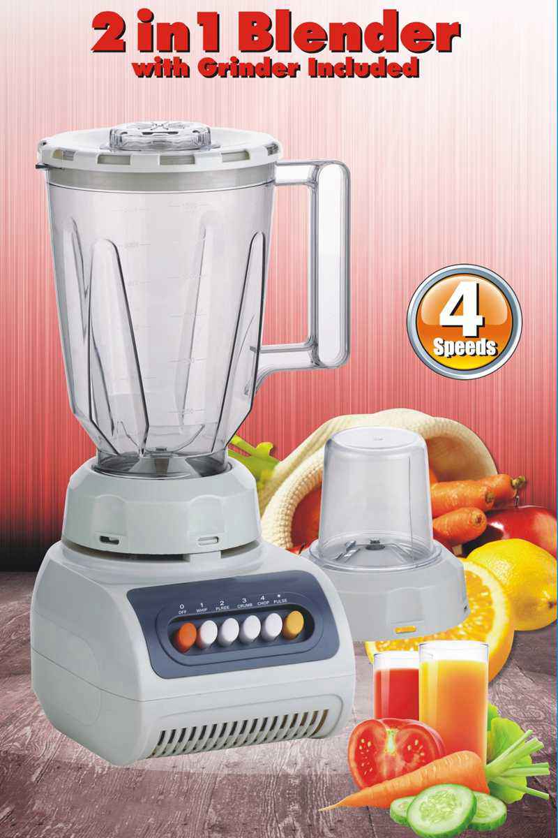 Juicer Blender with 4 Speed Settings