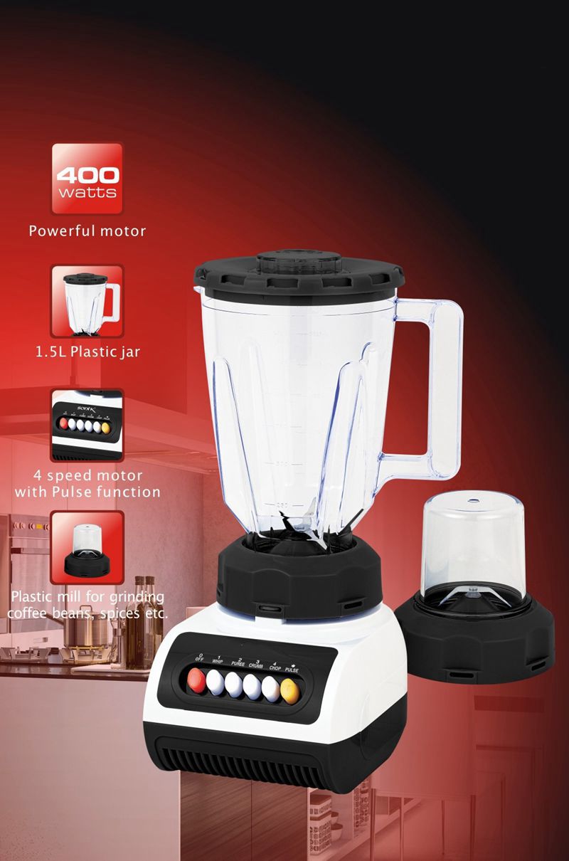 Juicer Blender with 4 Speed Settings