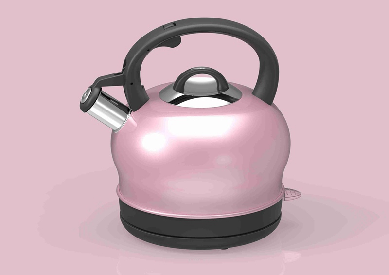 Kitchenware Teapot Stainless Steel Whistling Kettle With Color Painting